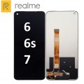 Realme 6 / 6S / 7 (4G) (2020) LCD and touch screen (Original Service Pack)(NF) [Black] R-103